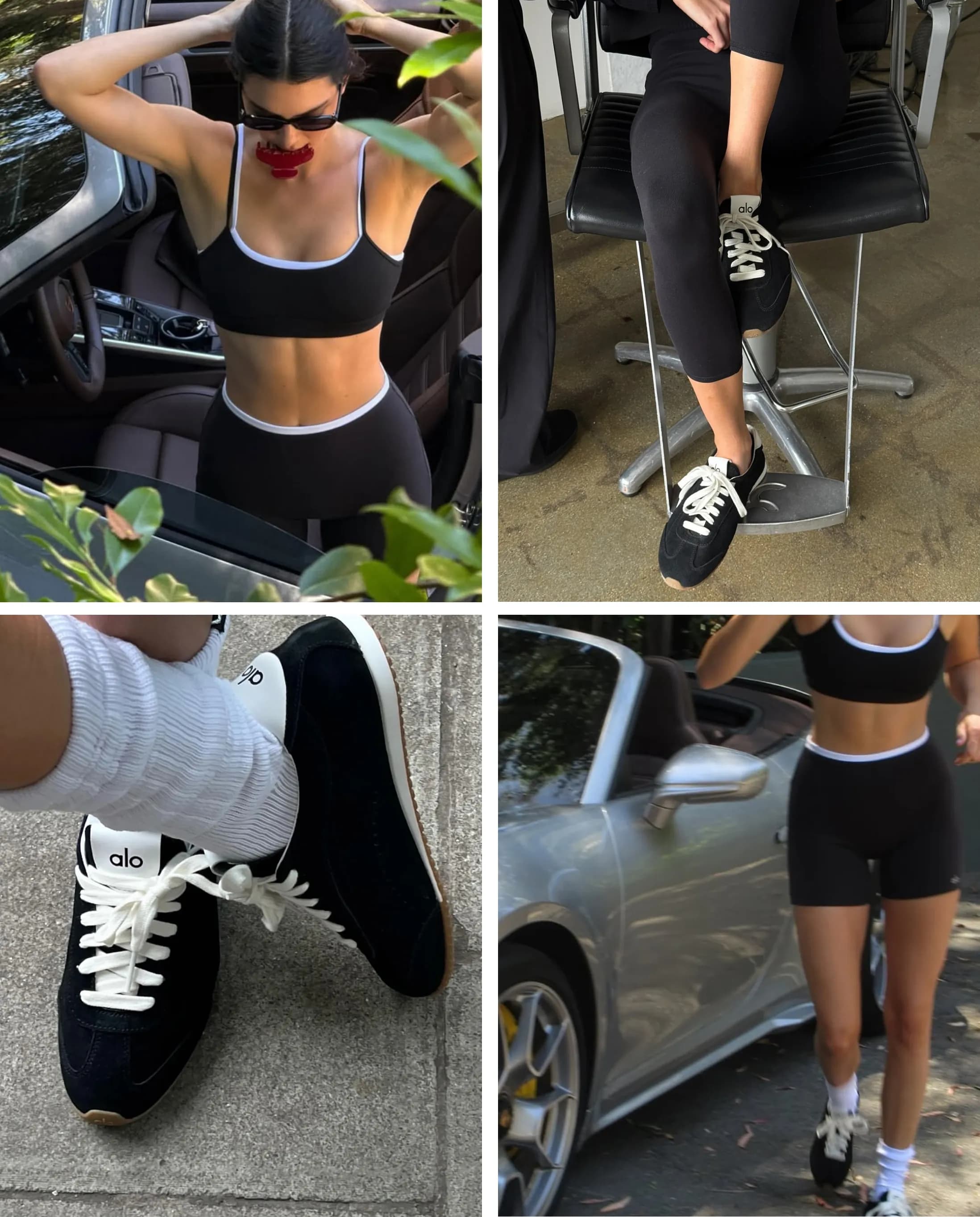 Kendall Jenner wearing ALO